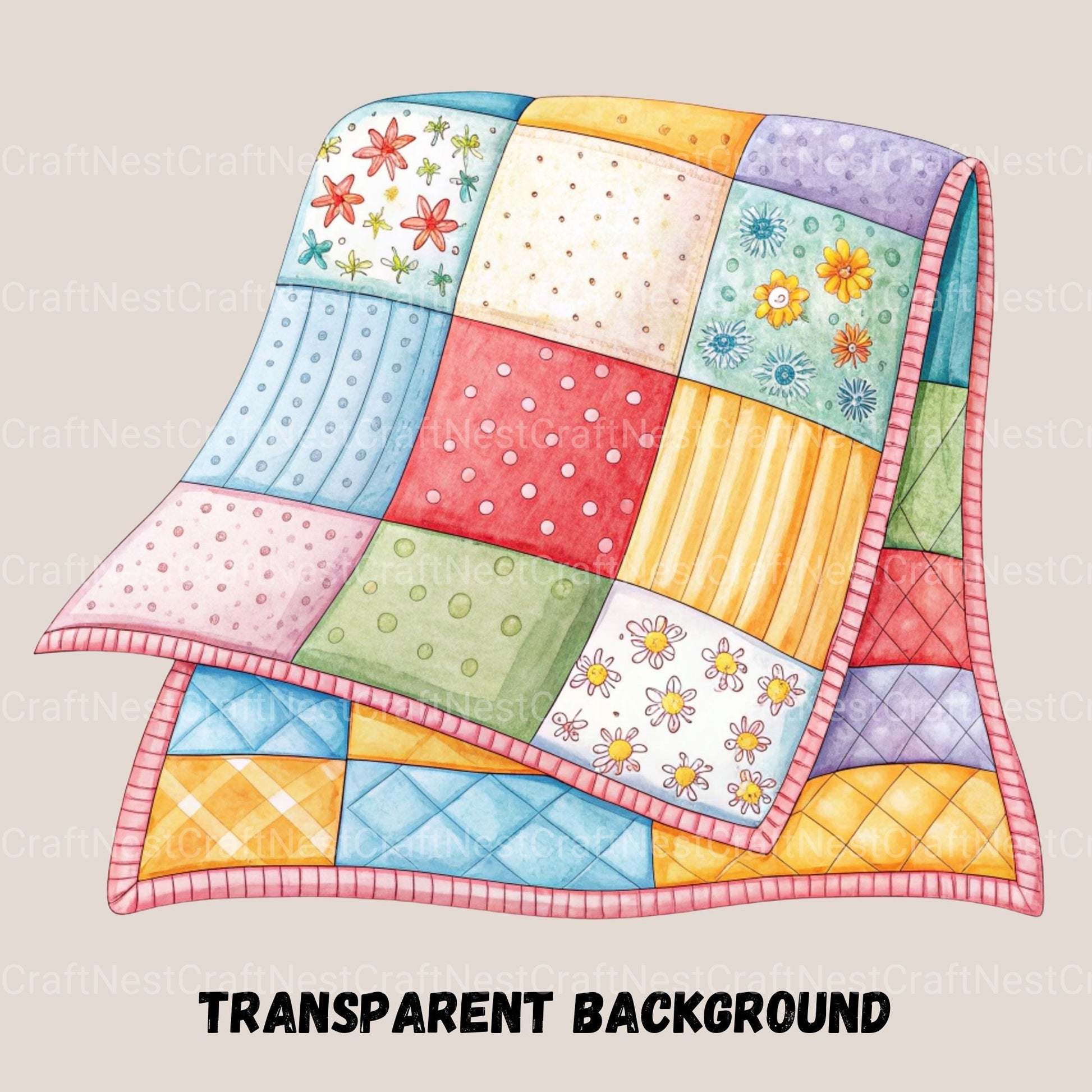 Quilts Clipart Bundle - CraftNest - Digital Crafting and Art