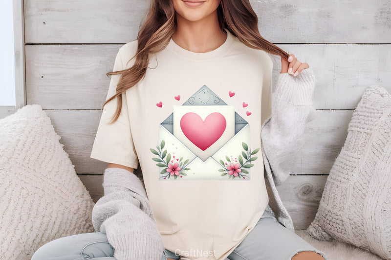 Valentine Envelopes Clipart Bundle - CraftNest - Digital Crafting and Art