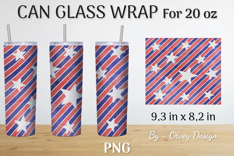 Patriotic 20 oz Tumbler Wraps SVG Bundle - CraftNest - Digital Crafting and Art
