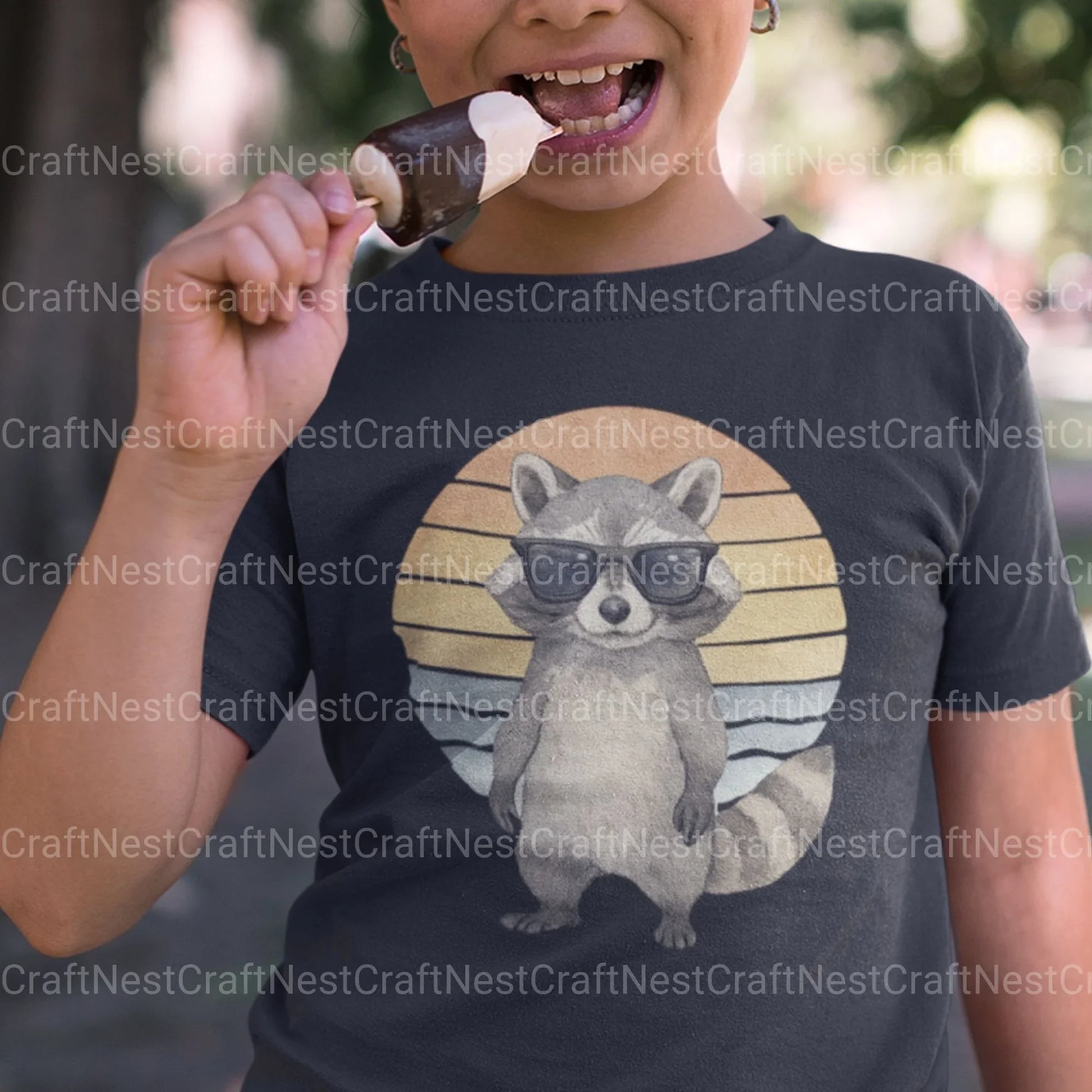 Retro Sunset & Animals Clipart Bundle - CraftNest - Digital Crafting and Art