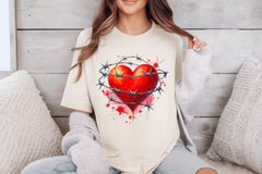 Valentine Barbed Wire Heart Clipart Bundle - CraftNest - Digital Crafting and Art