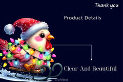 Christmas Funny Chicken Clipart Bundle 2 - CraftNest - Digital Crafting and Art
