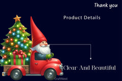 Merry Christmas Truck Gnomes Clipart Bundle - CraftNest - Digital Crafting and Art