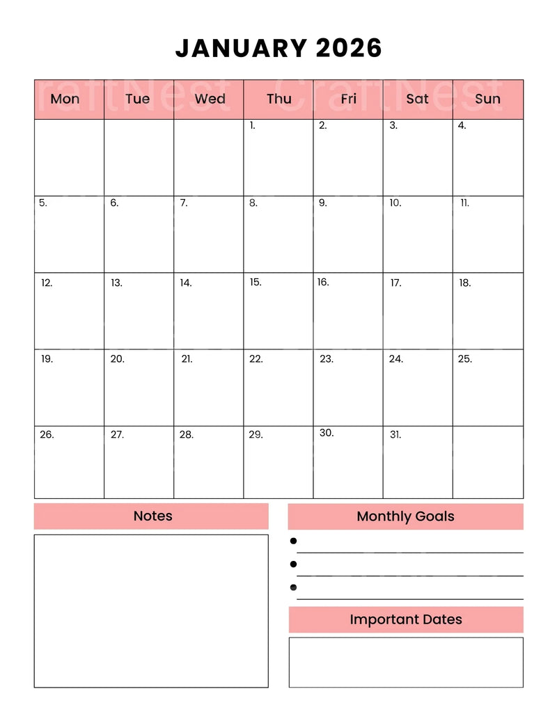 Budget Management Organizer - CraftNest - Digital Crafting and Art