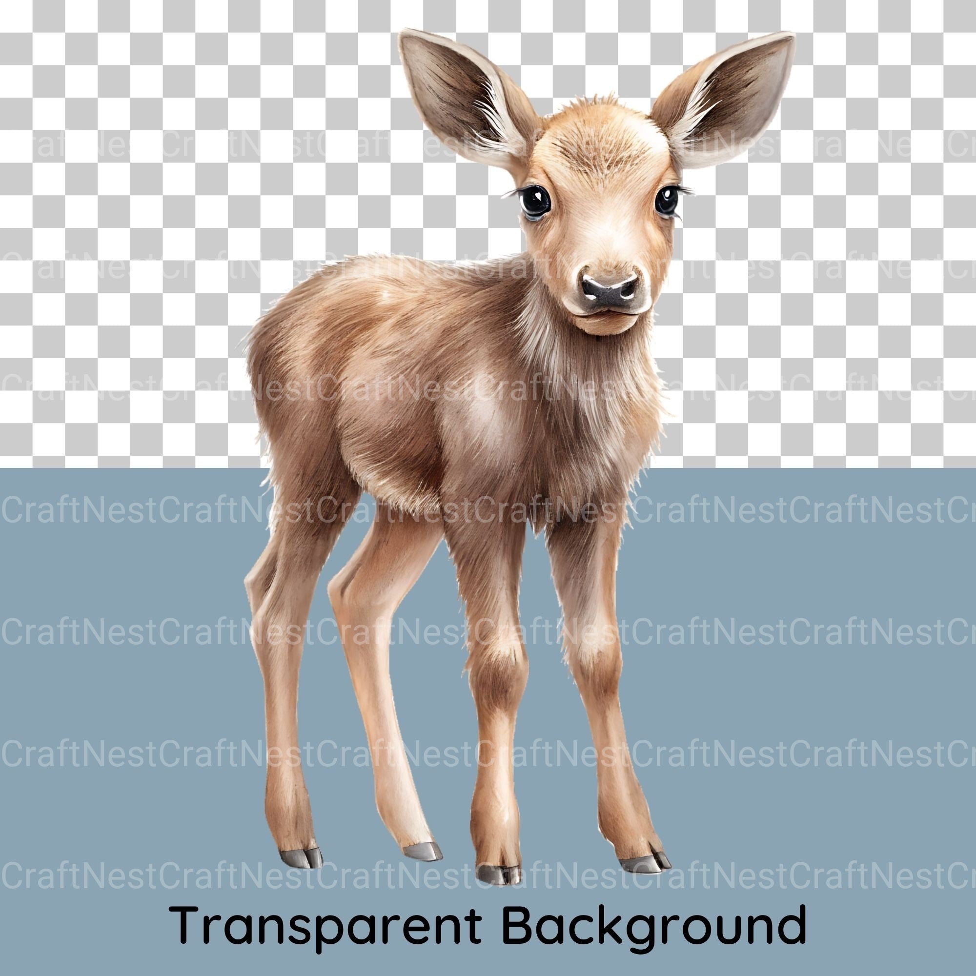 Woodland Animals 1 Clipart Bundle 2 - CraftNest - Digital Crafting and Art