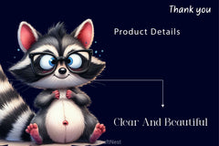 Funny Raccoon Clipart Bundle 3 - CraftNest - Digital Crafting and Art