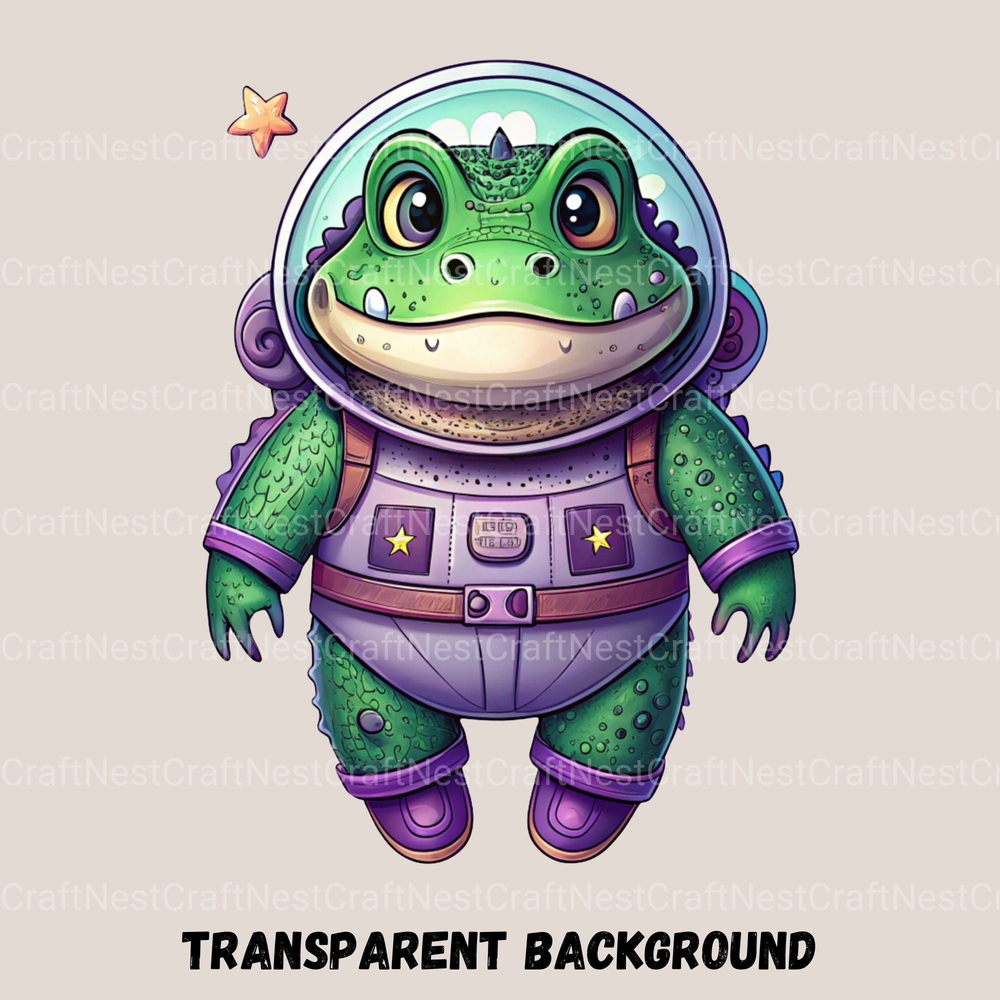 Animals In Space Clipart Bundle - CraftNest - Digital Crafting and Art