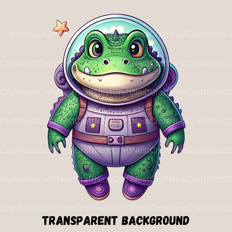 Animals In Space Clipart Bundle - CraftNest - Digital Crafting and Art