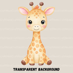 Safari Animals Nursery Clipart Bundle - CraftNest - Digital Crafting and Art