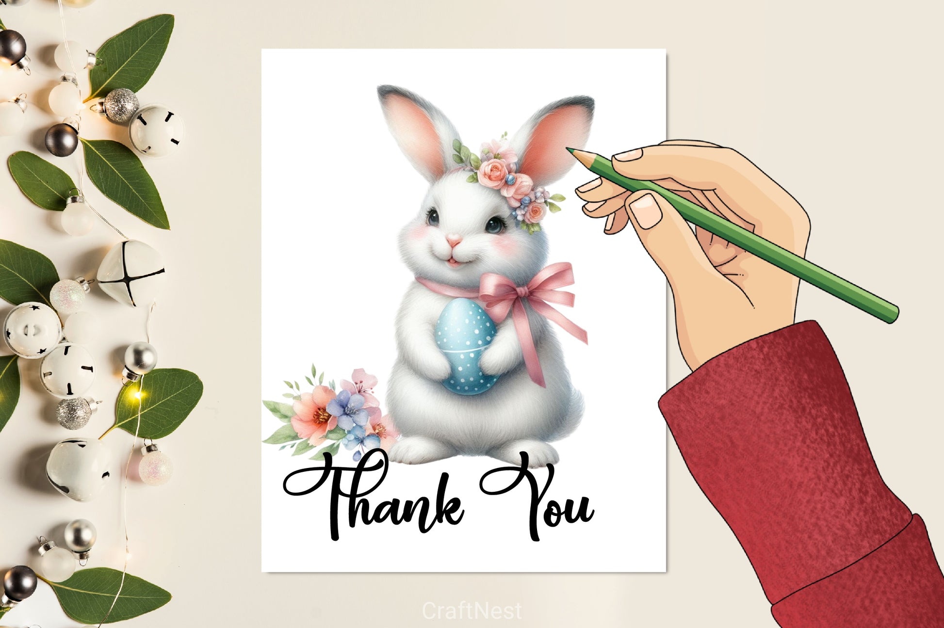 Easter Bunny Clipart Bundle 53 - CraftNest - Digital Crafting and Art