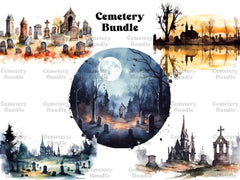 Cemetery Clipart - CraftNest