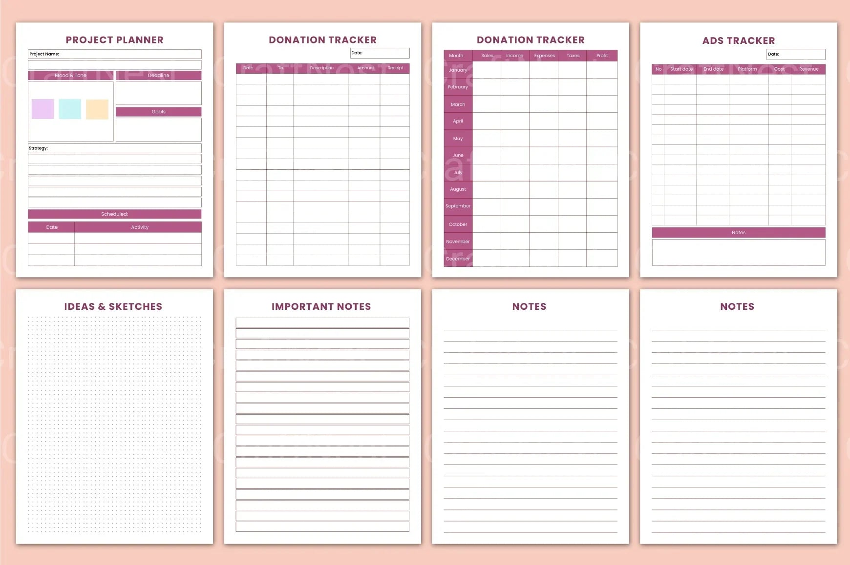 Women CEO Organizer - CraftNest - Digital Crafting and Art