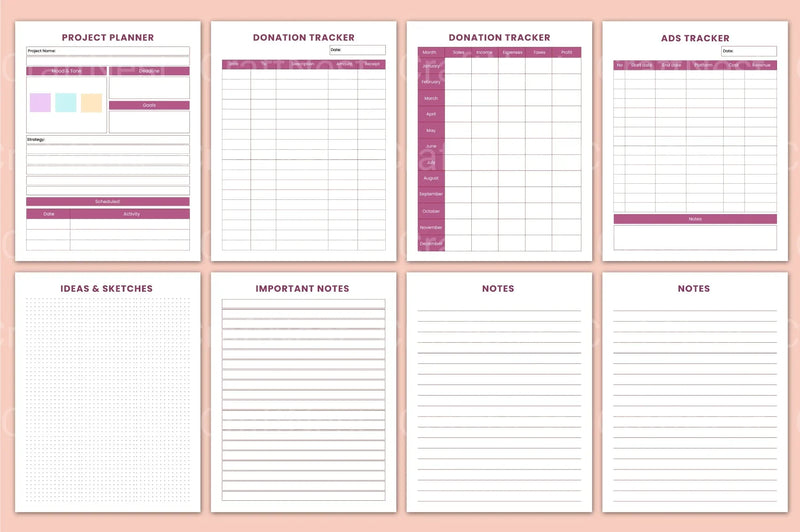 Women CEO Organizer - CraftNest - Digital Crafting and Art