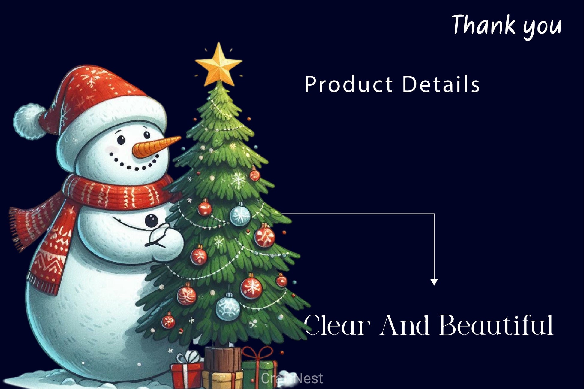 Christmas Snowman Clipart Bundle 7 - CraftNest - Digital Crafting and Art