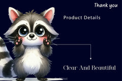 Cute Cartoon Raccoon Clipart Bundle - CraftNest - Digital Crafting and Art
