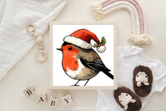 Robin Santa Bird Clipart Bundle - CraftNest - Digital Crafting and Art