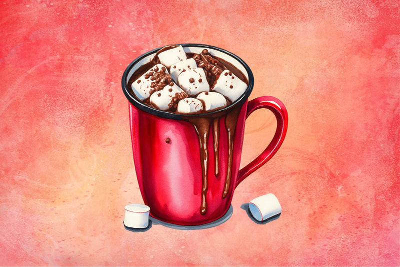 Christmas Coffee Vector Clipart Bundle - CraftNest - Digital Crafting and Art