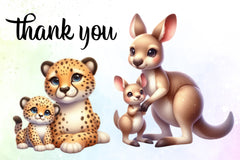 Mama & Baby Animals Clipart Bundle - CraftNest - Digital Crafting and Art