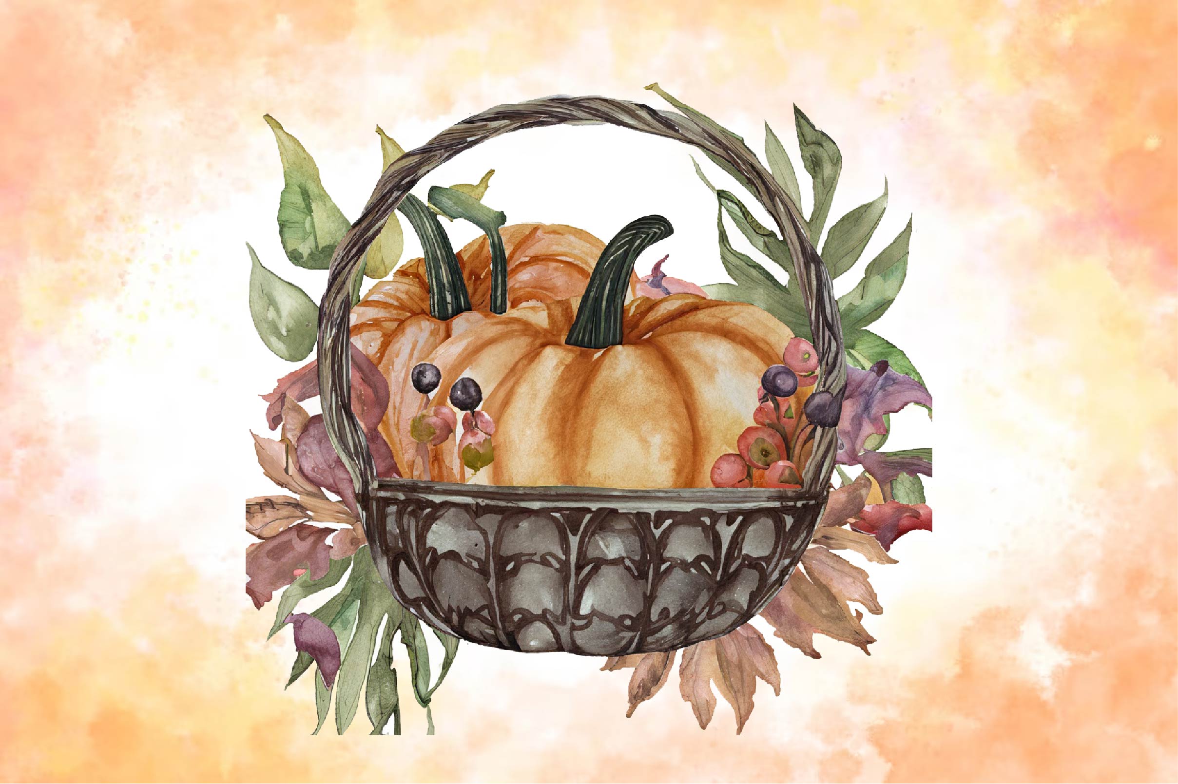 Gothic Pumpkin Clipart Bundle - CraftNest - Digital Crafting and Art