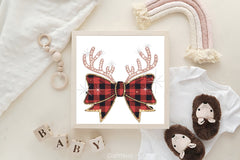 Christmas Reindeer Bow Clipart Bundle 4 - CraftNest - Digital Crafting and Art