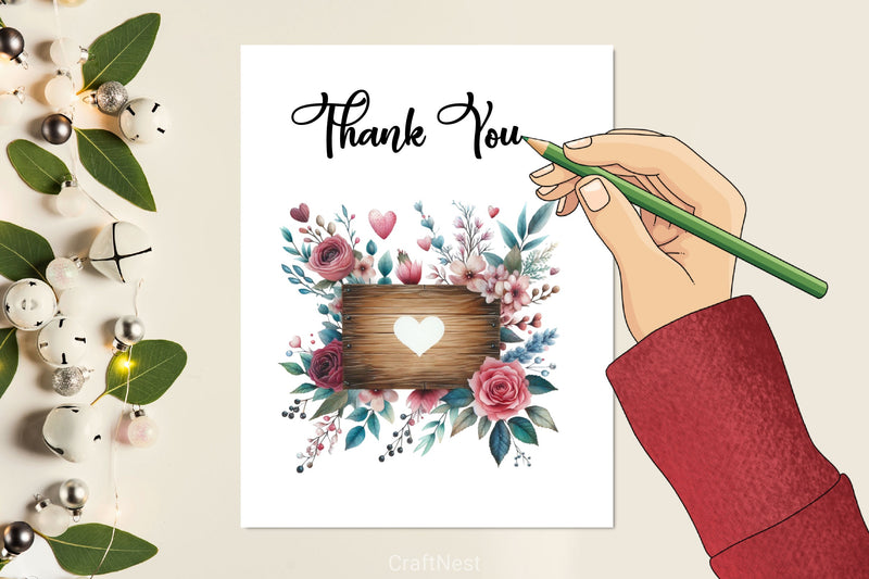 Valentine's Day Wooden Signs Clipart Bundle - CraftNest - Digital Crafting and Art