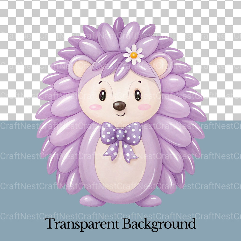 Balloon Animals Purple Clipart Bundle - CraftNest - Digital Crafting and Art