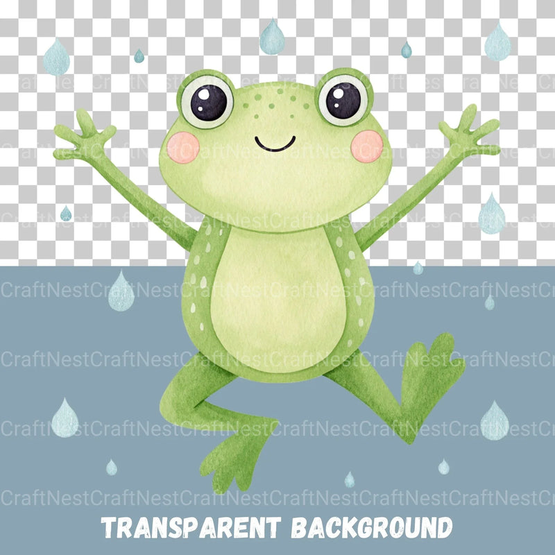 Frogs Clipart Bundle 2 - CraftNest - Digital Crafting and Art