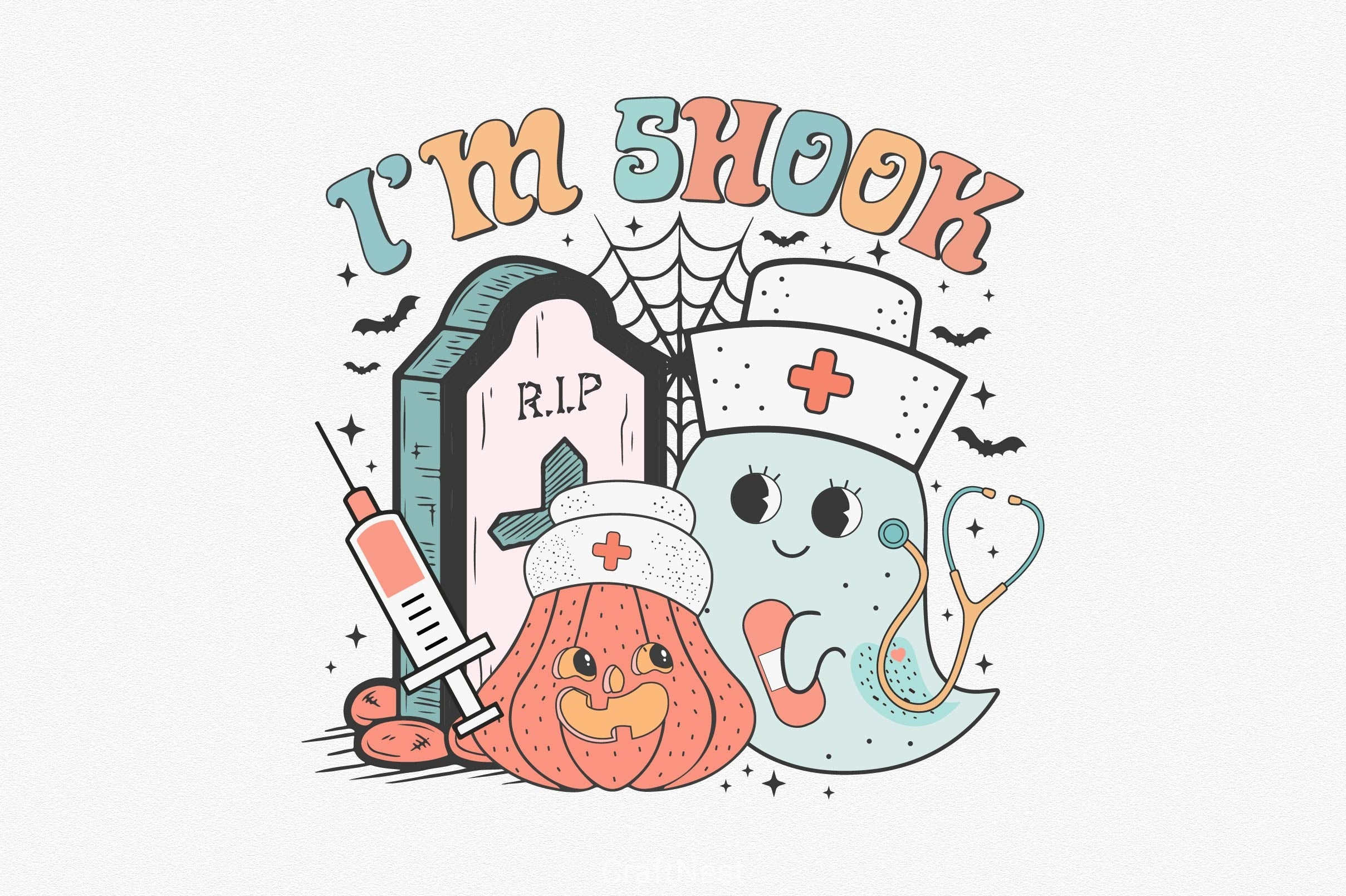 Halloween Nurse Clipart Bundle - CraftNest - Digital Crafting and Art