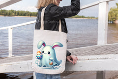 Ghost Bunny Eggs Clipart Bundle - CraftNest - Digital Crafting and Art