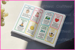 Anxiety Relief Flashcards for Stress Management - CraftNest - Digital Crafting and Art