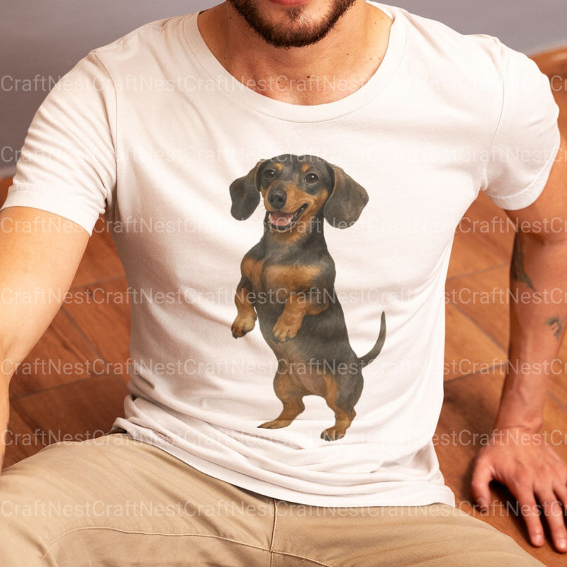 Dachshunds Clipart Bundle 1 - CraftNest - Digital Crafting and Art