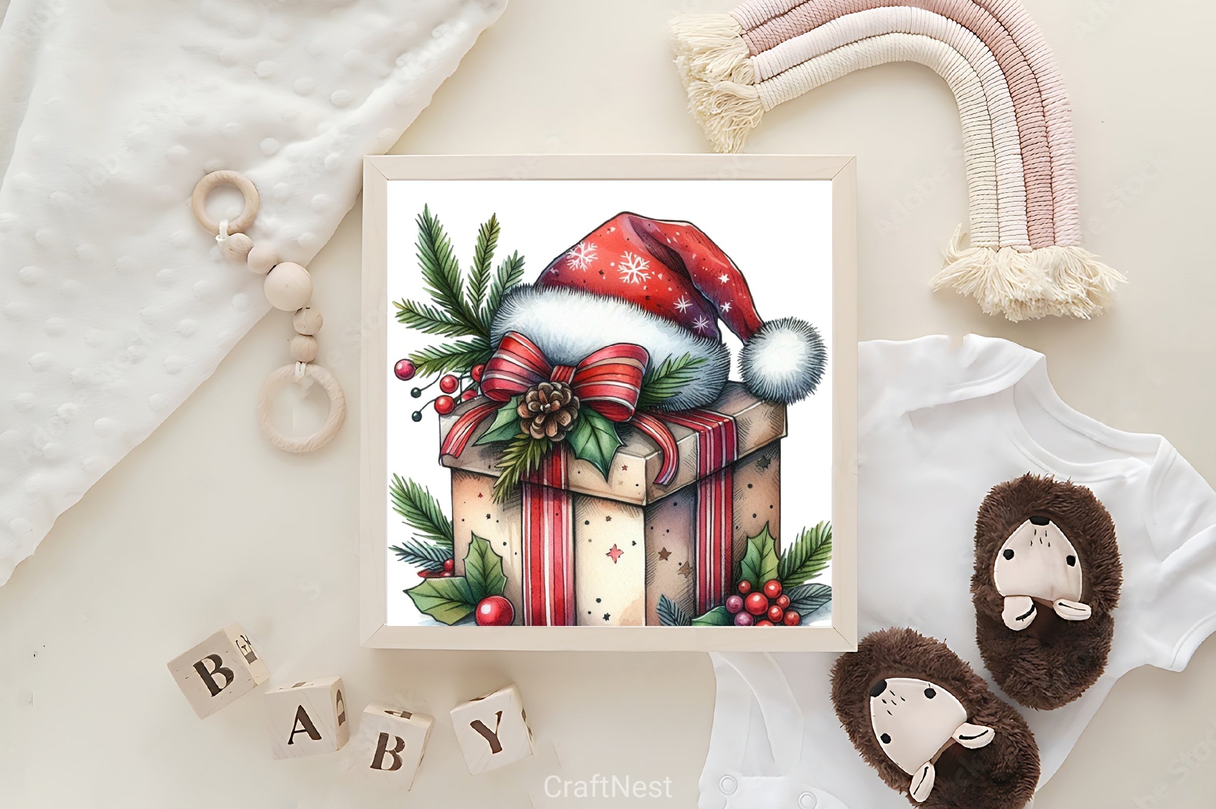 Christmas Gift Box Clipart Bundle - CraftNest - Digital Crafting and Art