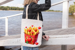 Valentine's Fries Clipart Bundle 2 - CraftNest - Digital Crafting and Art