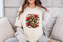 Valentine Steampunk Heart Clipart Bundle - CraftNest - Digital Crafting and Art