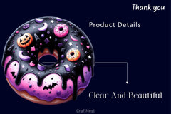 Halloween Donut Clipart Bundle 3 - CraftNest - Digital Crafting and Art