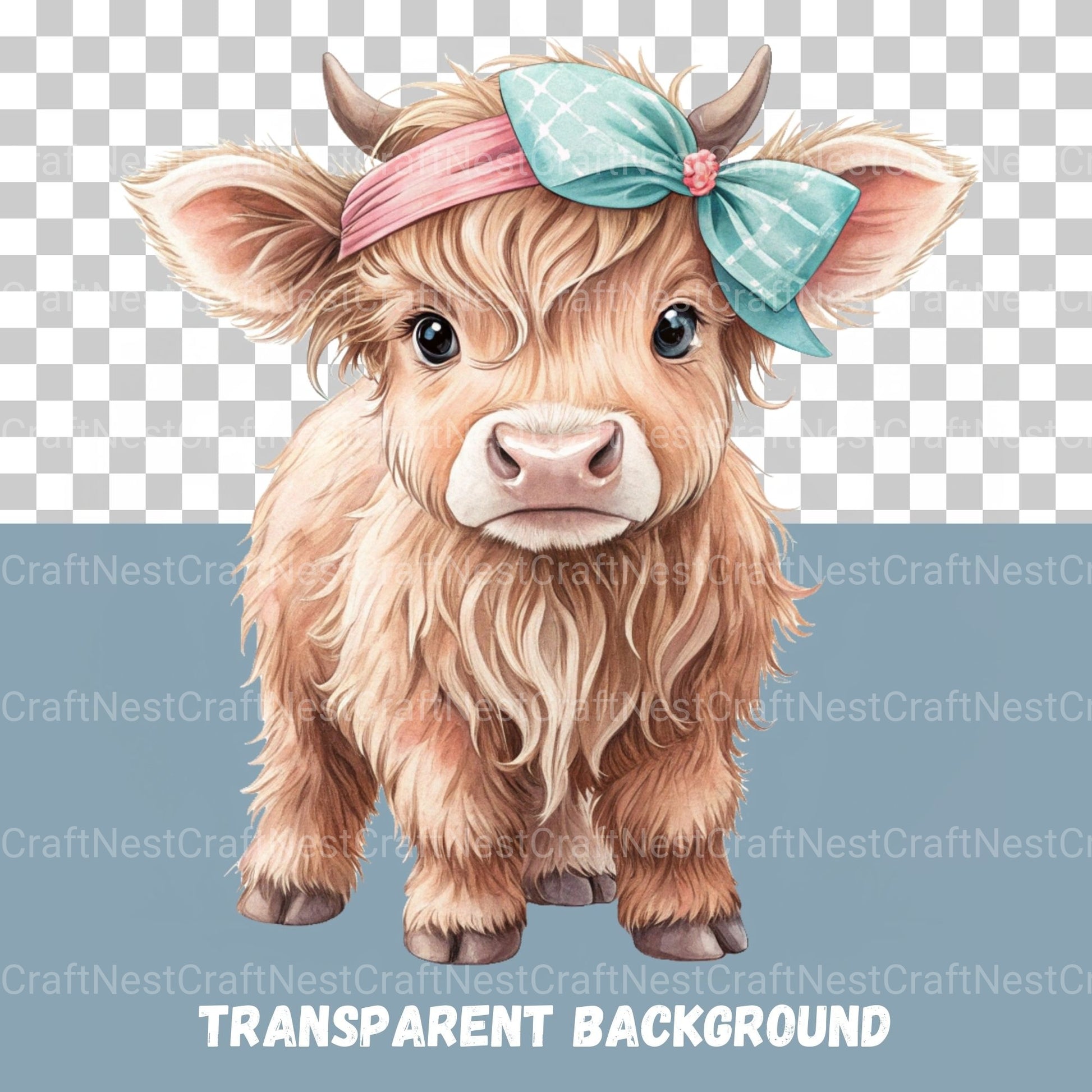 Farm Animal Coquette Clipart Bundle - CraftNest - Digital Crafting and Art