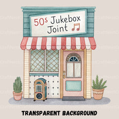 Village Shops Clipart Bundle - CraftNest - Digital Crafting and Art