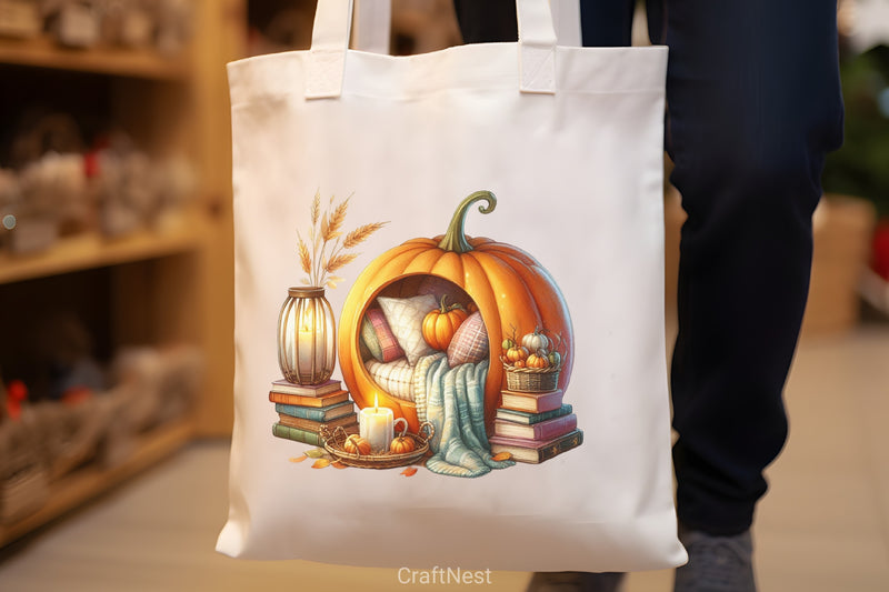 Autumn Pumpkin Clipart Bundle - CraftNest - Digital Crafting and Art