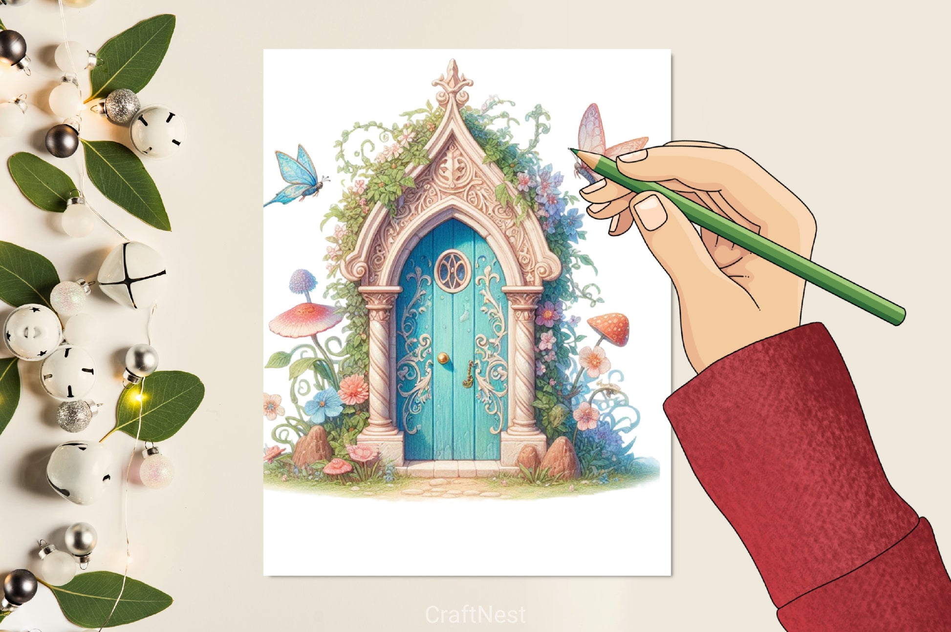 Cute Magic Doors Clipart Bundle - CraftNest - Digital Crafting and Art