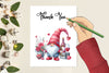 Valentine Wine Gnome Clipart Bundle