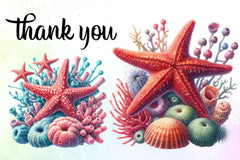 Shells & Corals Clipart Bundle - CraftNest - Digital Crafting and Art