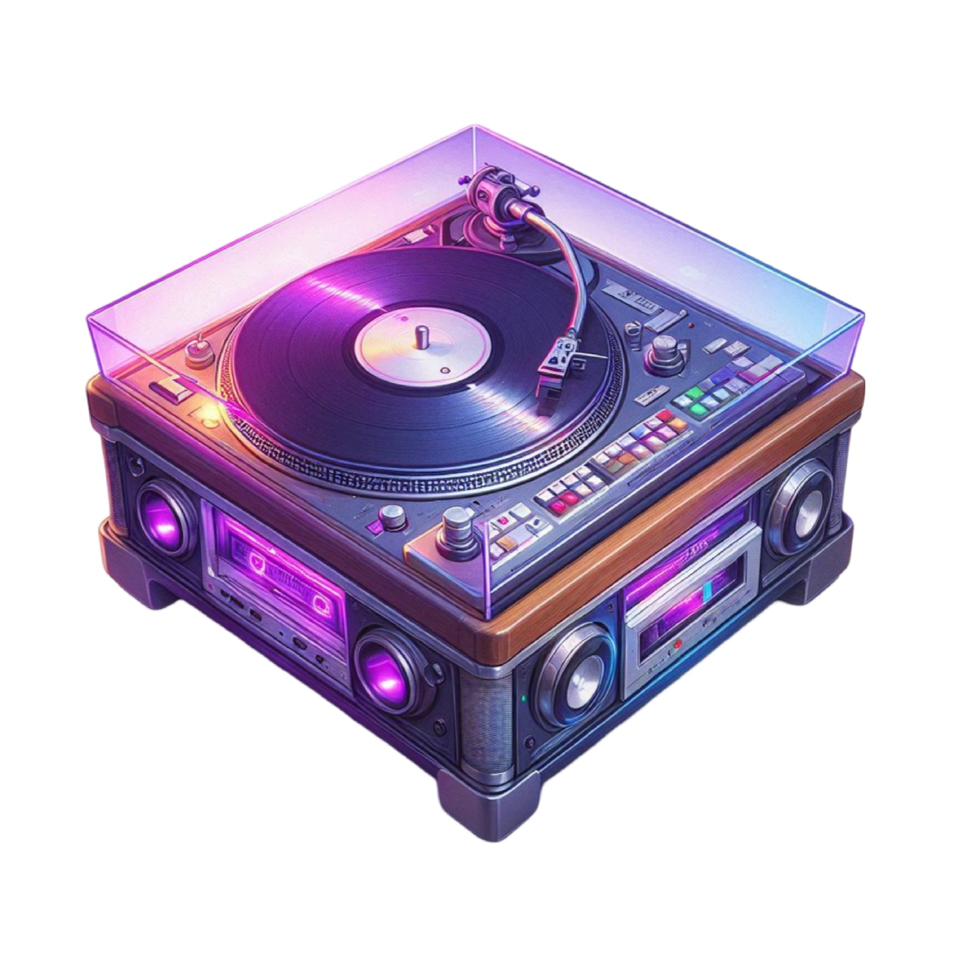 Neon Retro Pink Elements Clipart Bundle 2 - CraftNest - Digital Crafting and Art