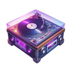 Neon Retro Pink Elements Clipart Bundle 2 - CraftNest - Digital Crafting and Art