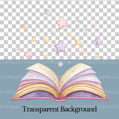 Bookish Clipart Bundle - CraftNest - Digital Crafting and Art