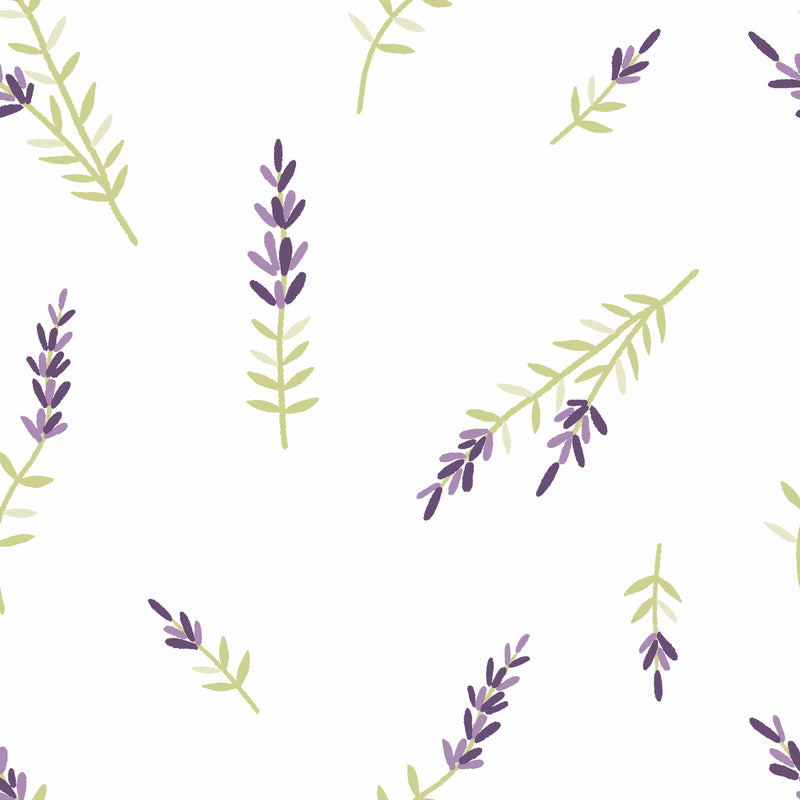 Lavender Seamless Digital Paper - CraftNest - Digital Crafting and Art