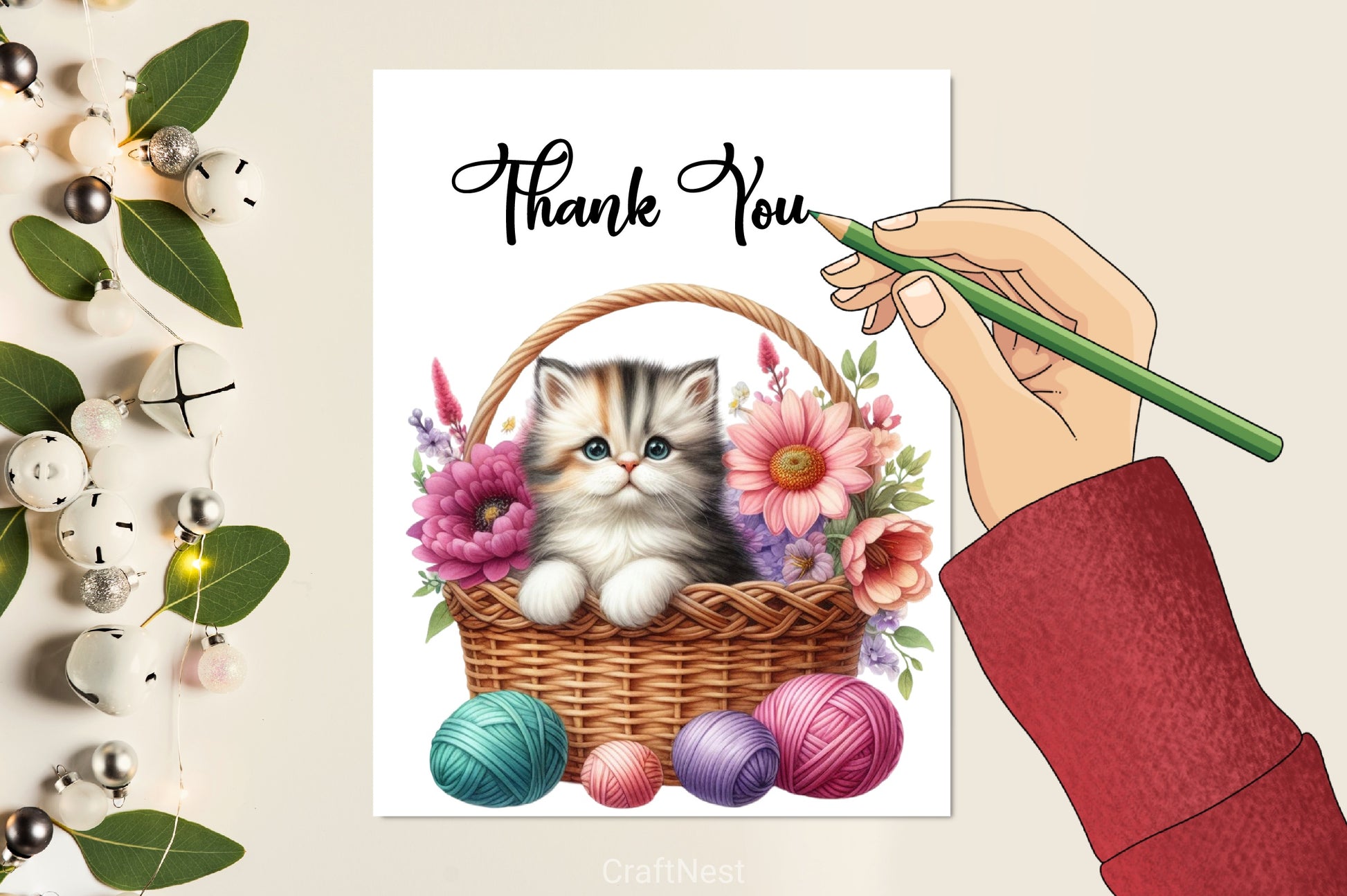 Easter Cat Clipart Bundle - CraftNest - Digital Crafting and Art