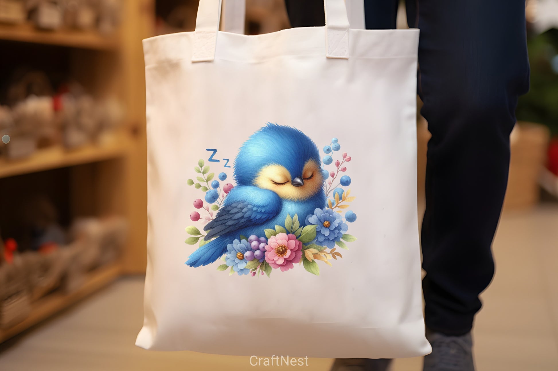 Sleepy Bird Clipart Bundle - CraftNest - Digital Crafting and Art