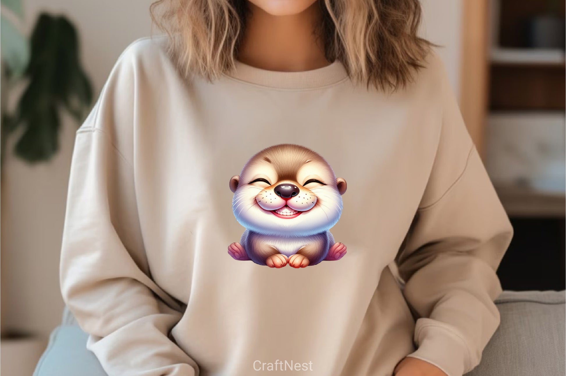 Cute Otter Clipart Bundle - CraftNest - Digital Crafting and Art