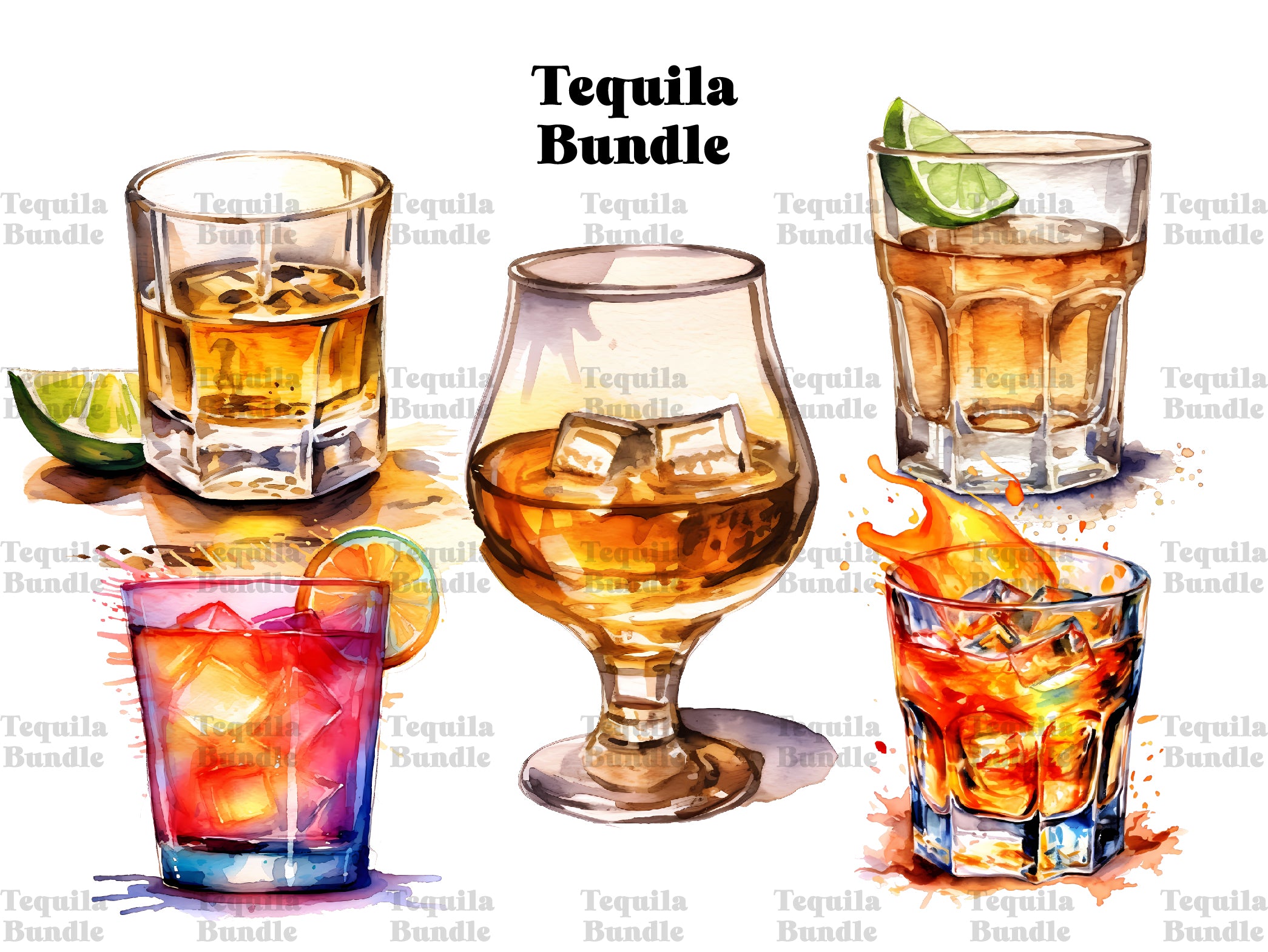 Tequila Clipart - CraftNest