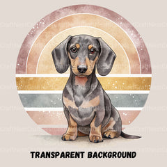 Dachshunds Vintage Sunset Clipart Bundle - CraftNest - Digital Crafting and Art